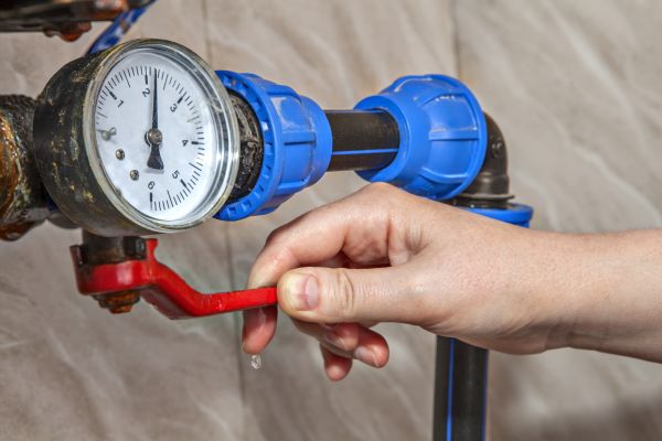 Shut Off Valve Installation in Orange
