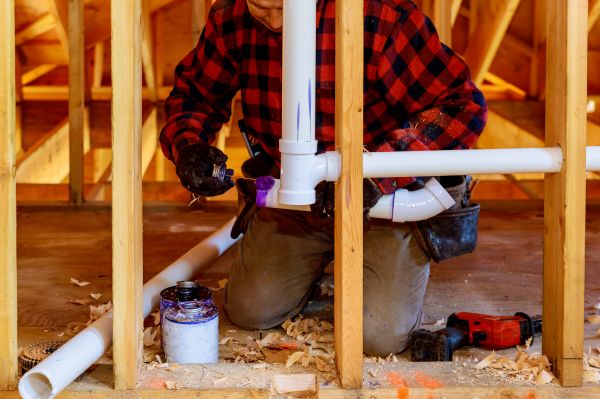 New Home Plumbing in Orange