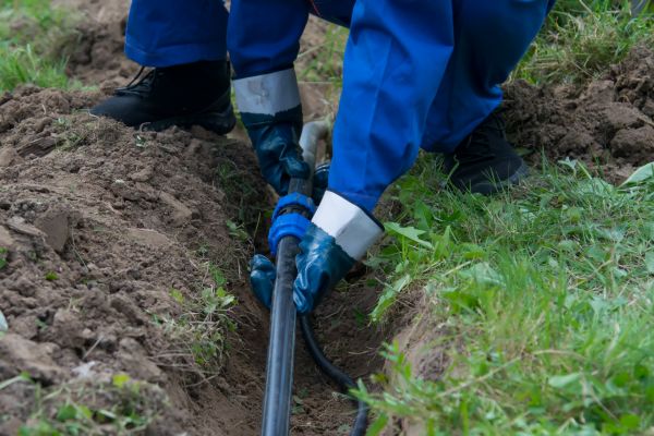 Burst Water Line Repair in Orange