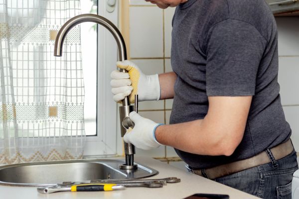 Kitchen Faucet Leak Repair in Orange