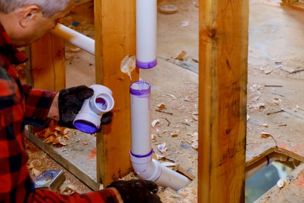 Building Plumbing Installation in Orange