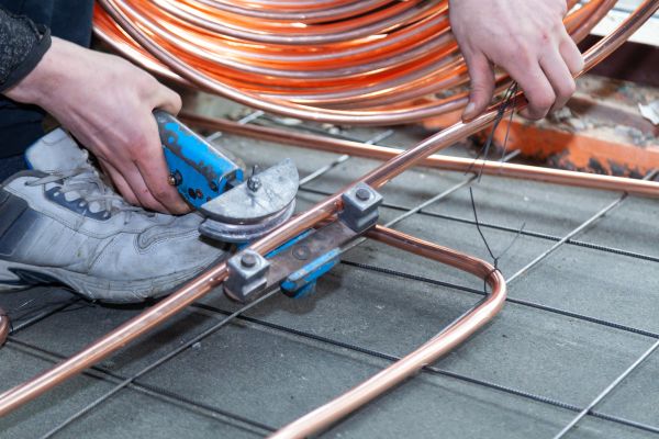 Copper Piping Installation in Orange