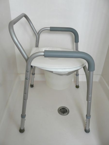 Commode Installation in Orange