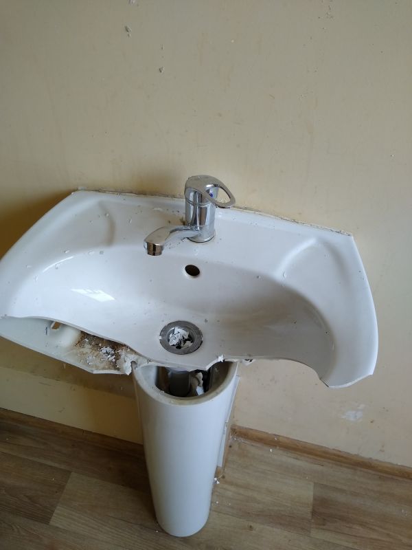 Damaged Sink Repair