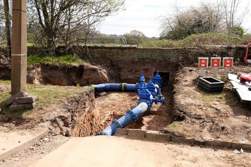 Pipe Replacement Work